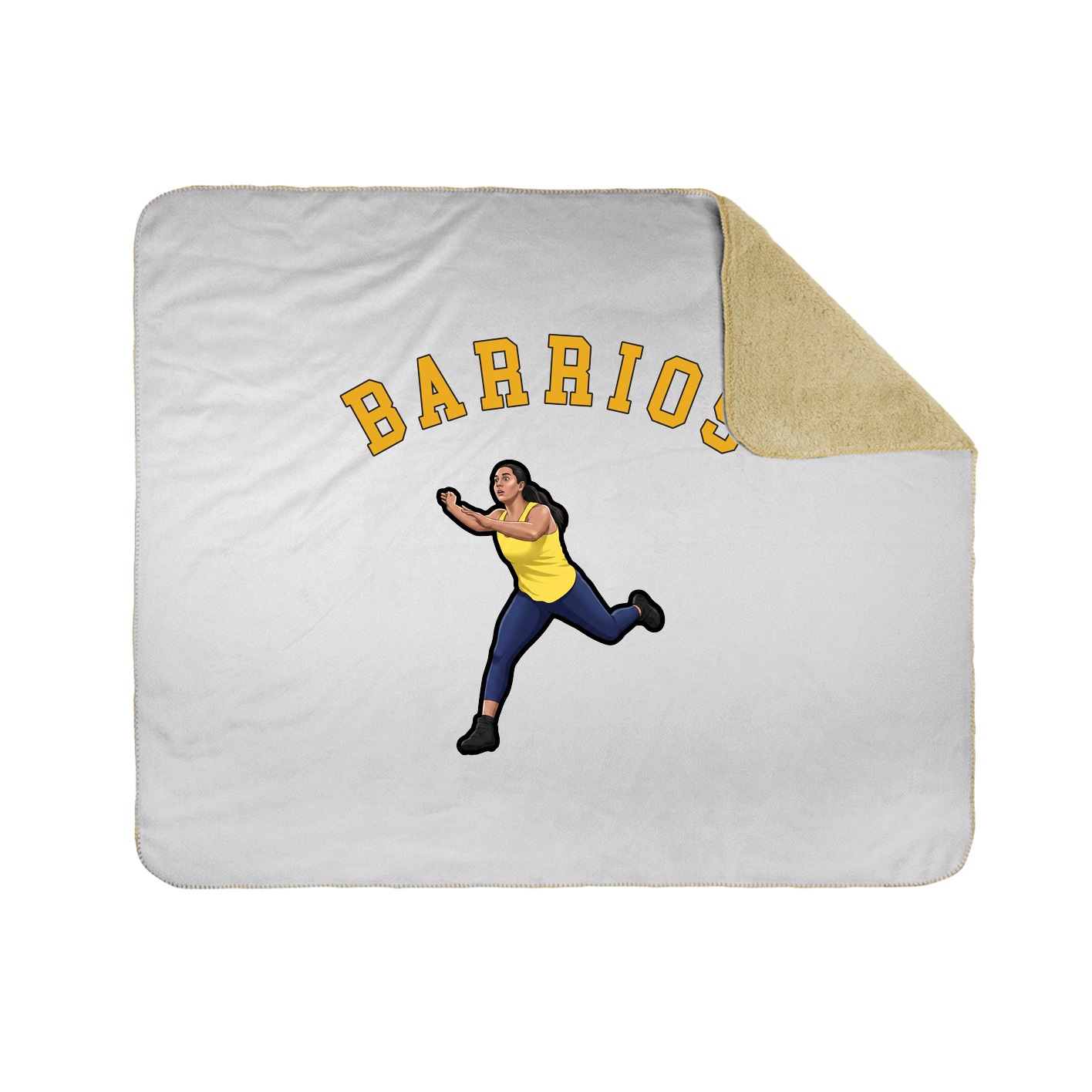 Throw Blanket — Shirsey Arch in White