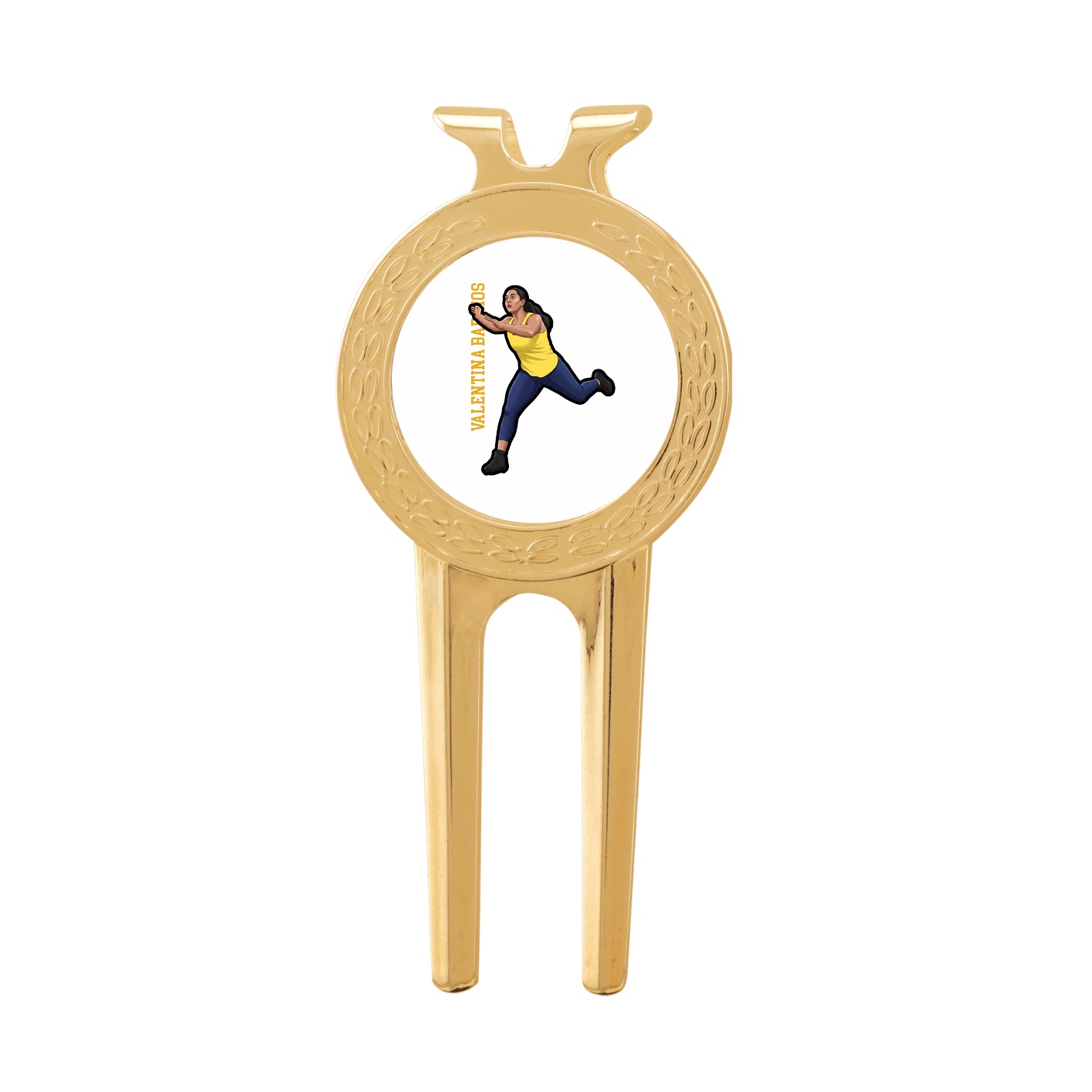 Divot Tool with Ball Marker — Name Vertical in Classic