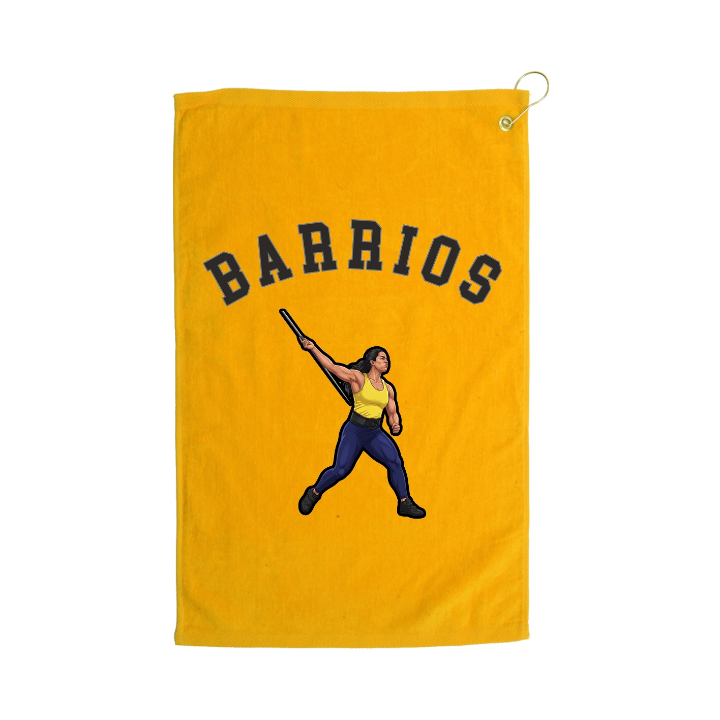 Golf Towel — Shirsey Arch in Gold