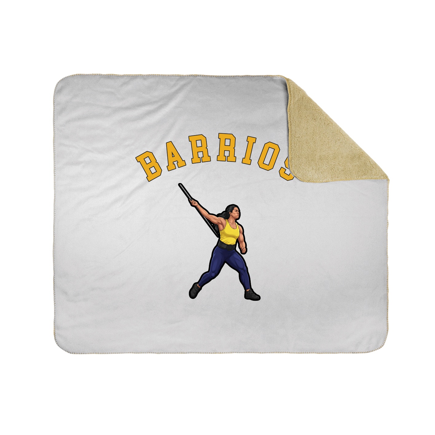 Throw Blanket — Shirsey Arch in White