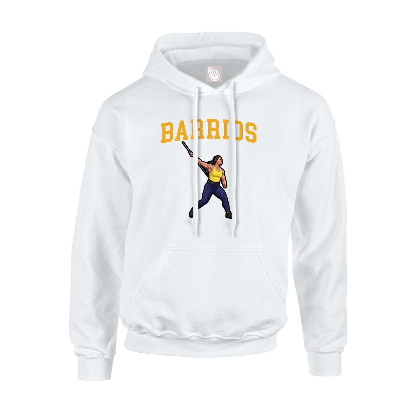 Hoodie — Shirsey in White