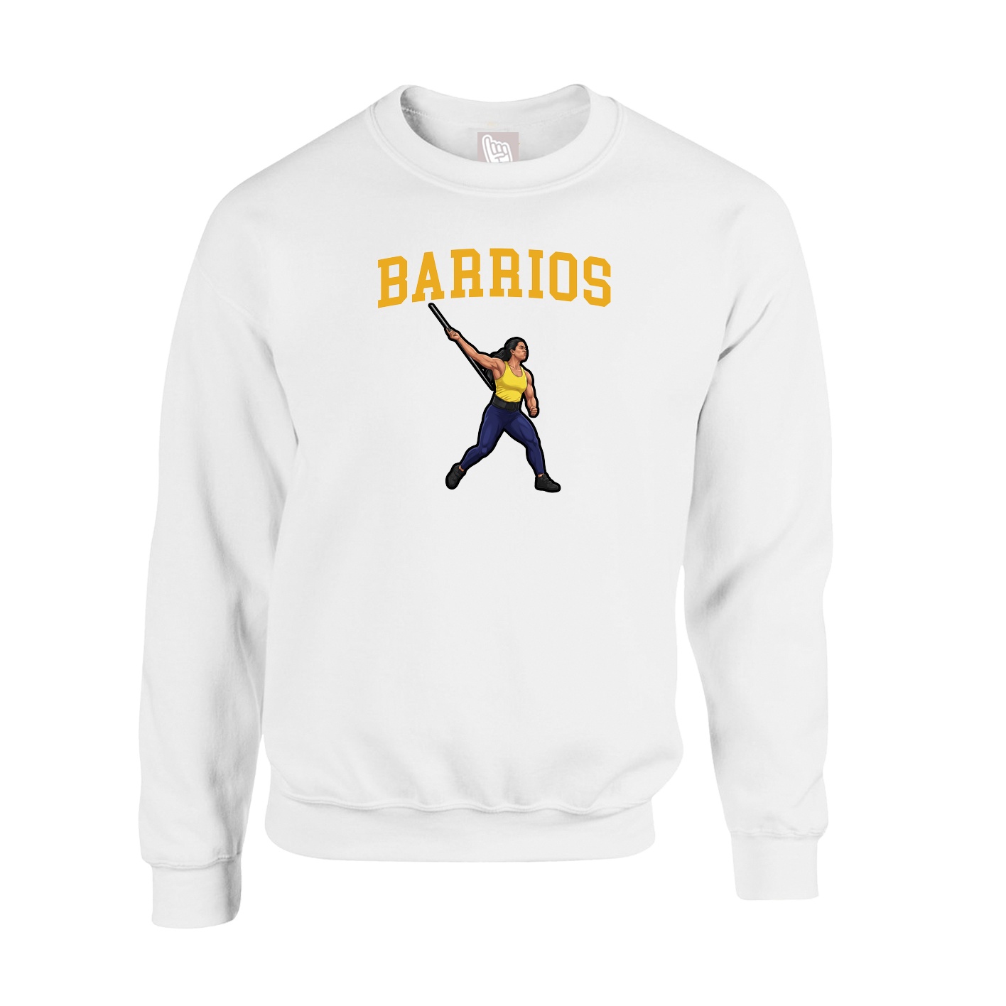 Fleece Crew — Shirsey in White