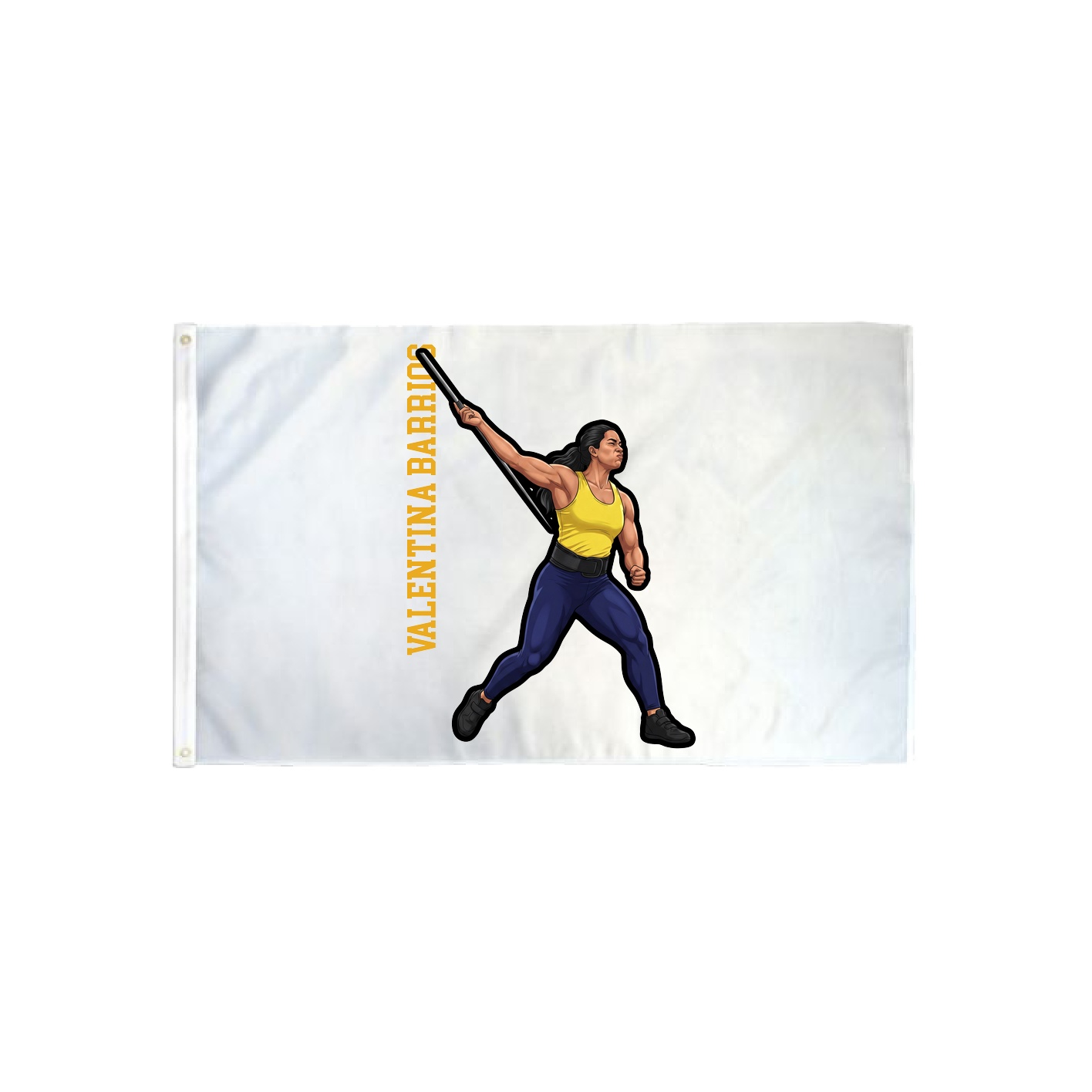 3x5 Flag — Name Vertical in Classic