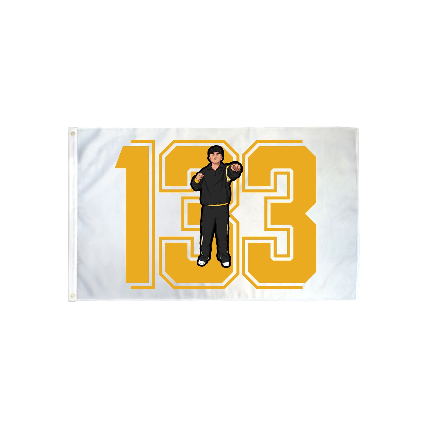 3x5 Flag — Number in Classic