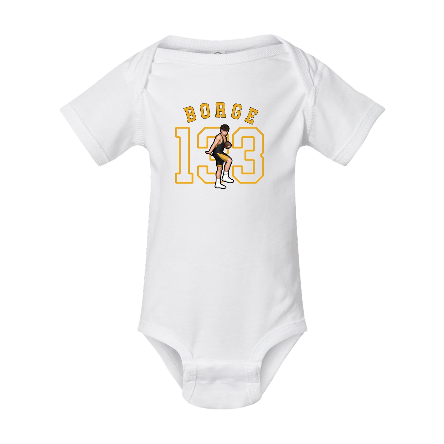 Baby Onesie — Shirsey Arch in White