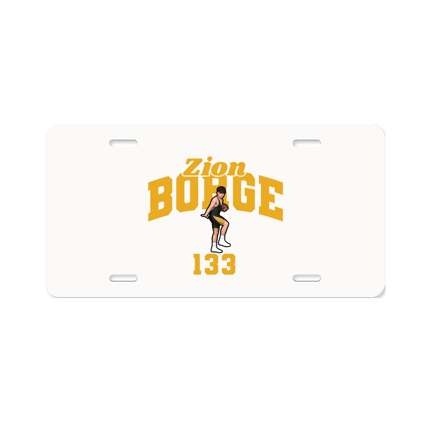 License Plate — Signature Arch in Classic