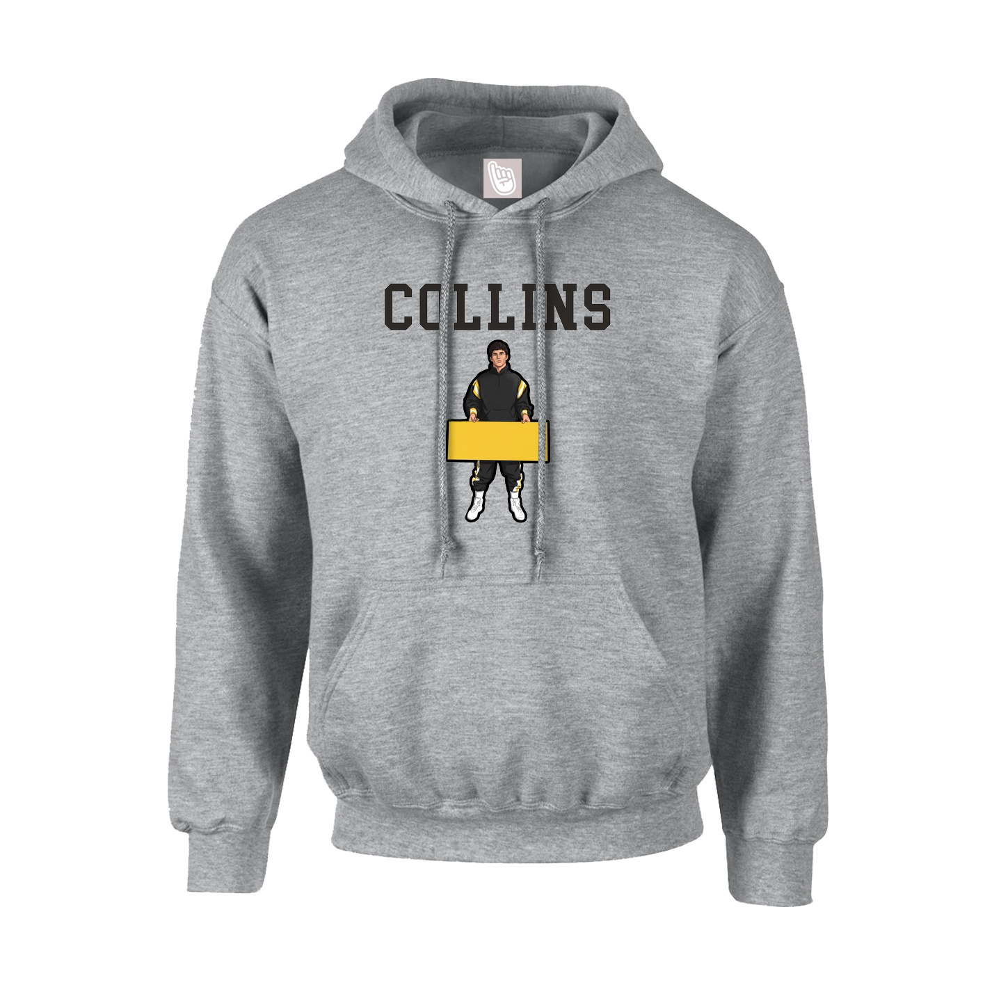 Youth Hoodie — Shirsey in Grey