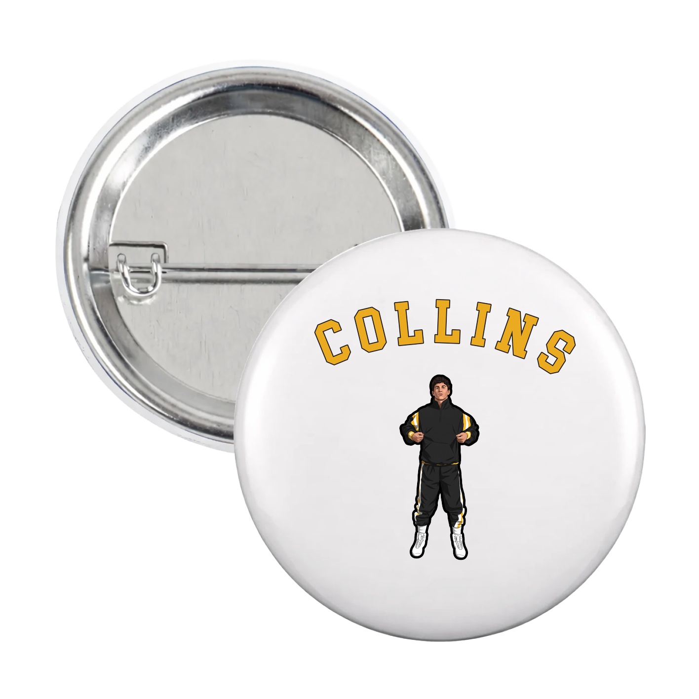 Game Day Button — Shirsey Arch in White