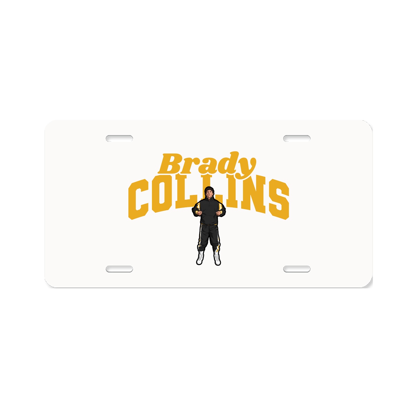 License Plate — Signature Arch in Classic