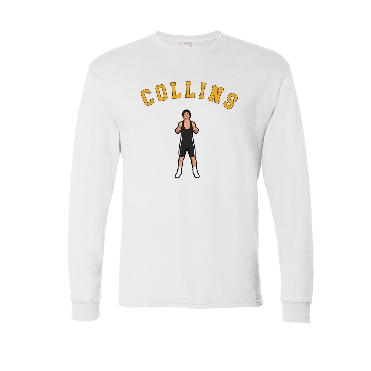 Long Sleeve Tee — Shirsey Arch in White