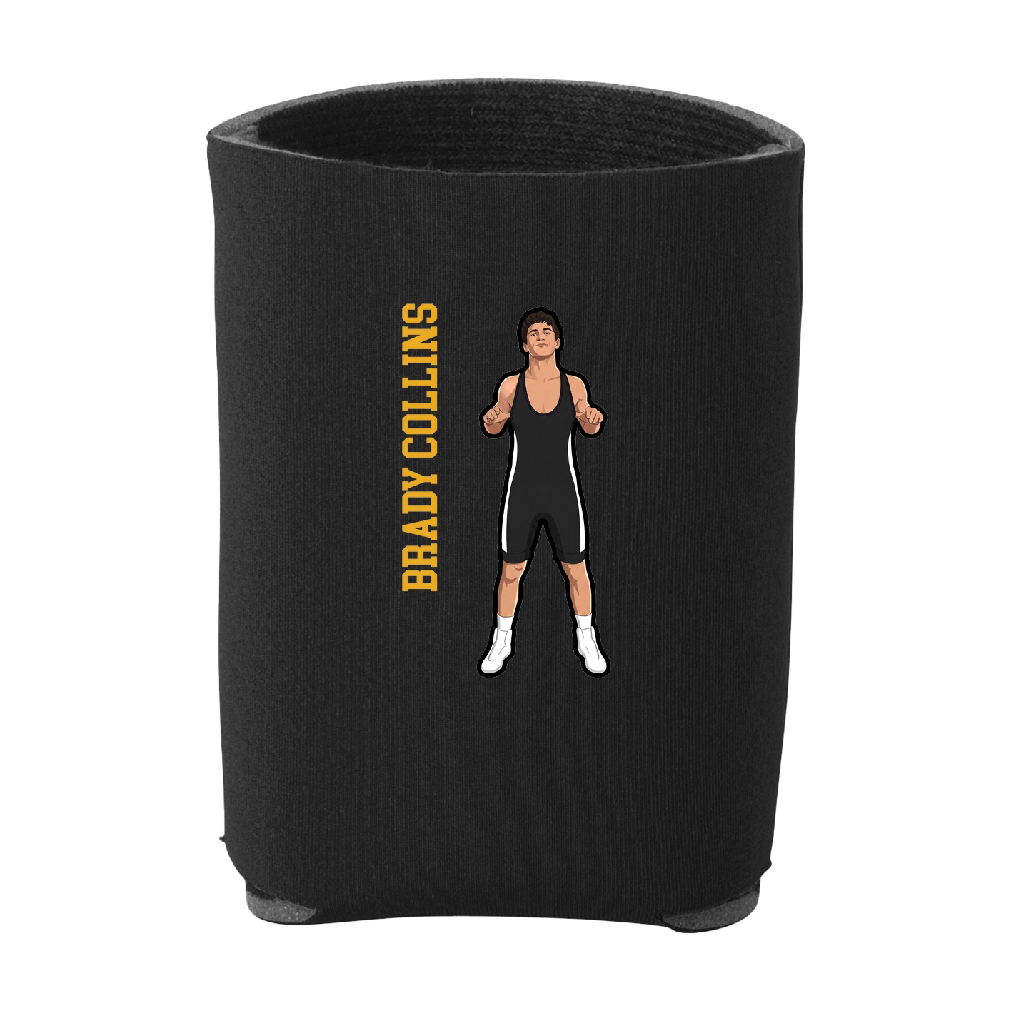 Can Holder — Name Vertical in Black