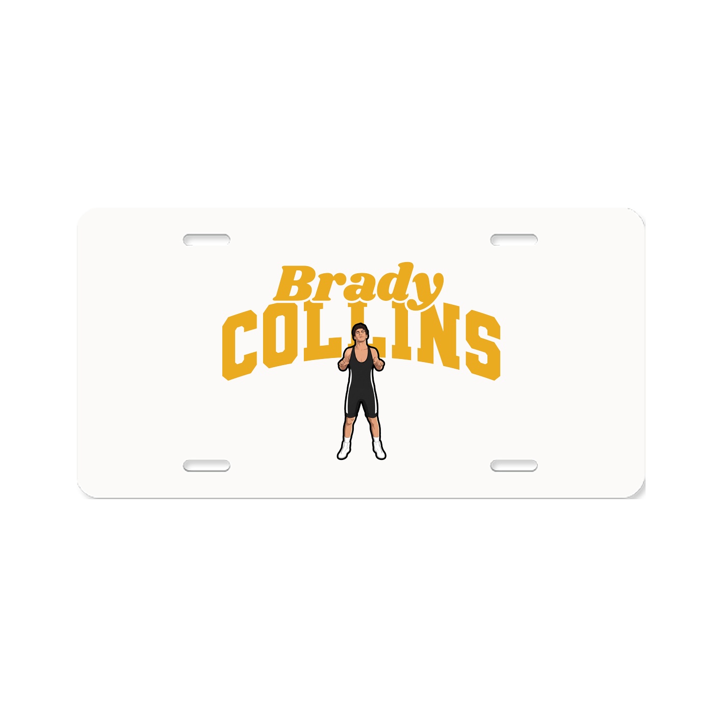 License Plate — Signature Arch in Classic
