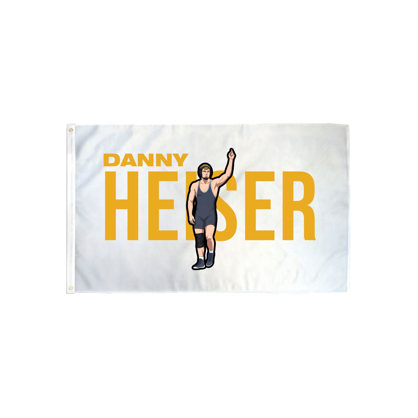 3x5 Flag — Player Name in Classic