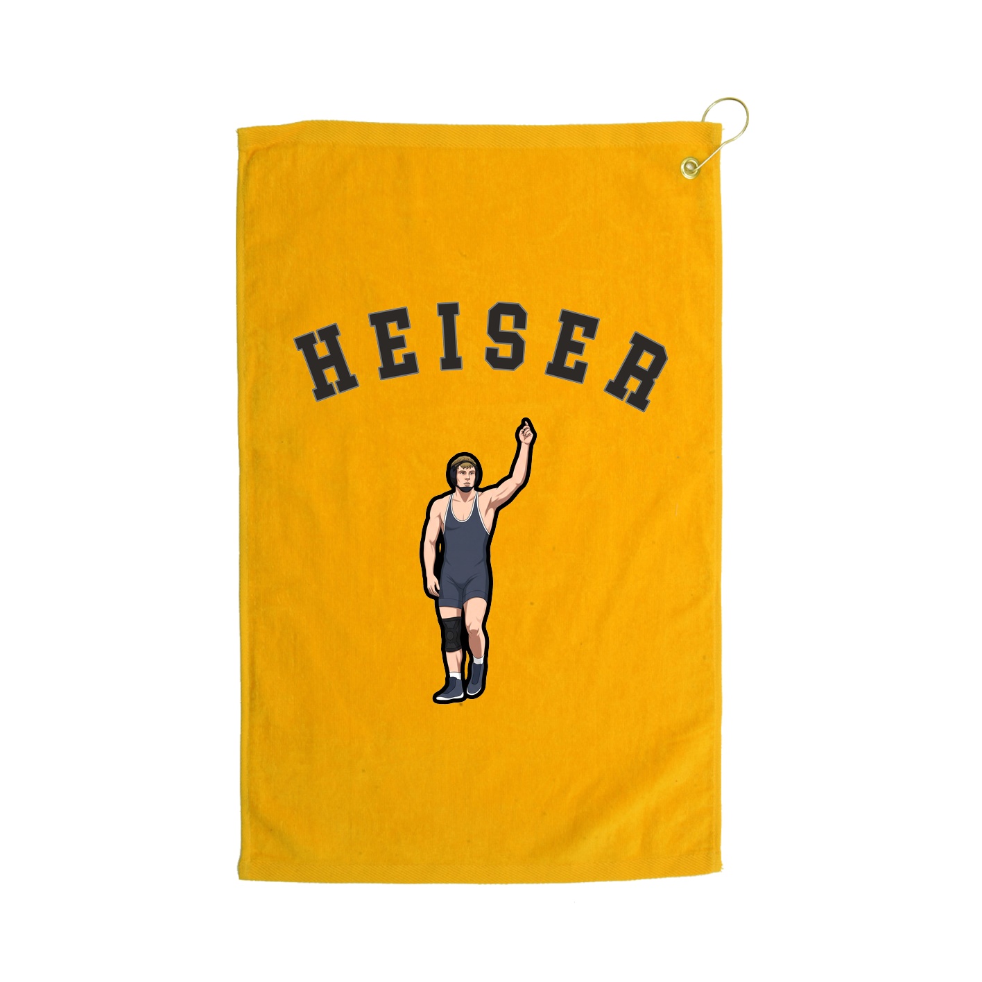 Golf Towel — Shirsey Arch in Gold