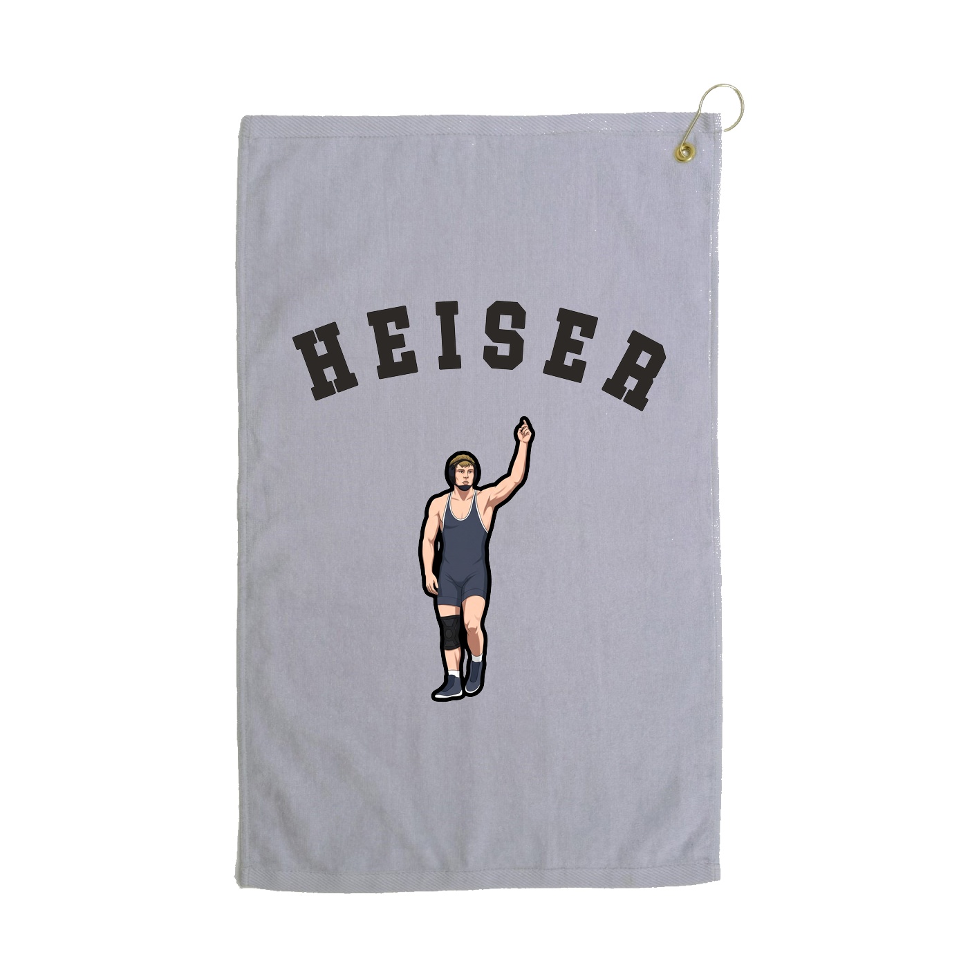 Golf Towel — Shirsey Arch in Grey