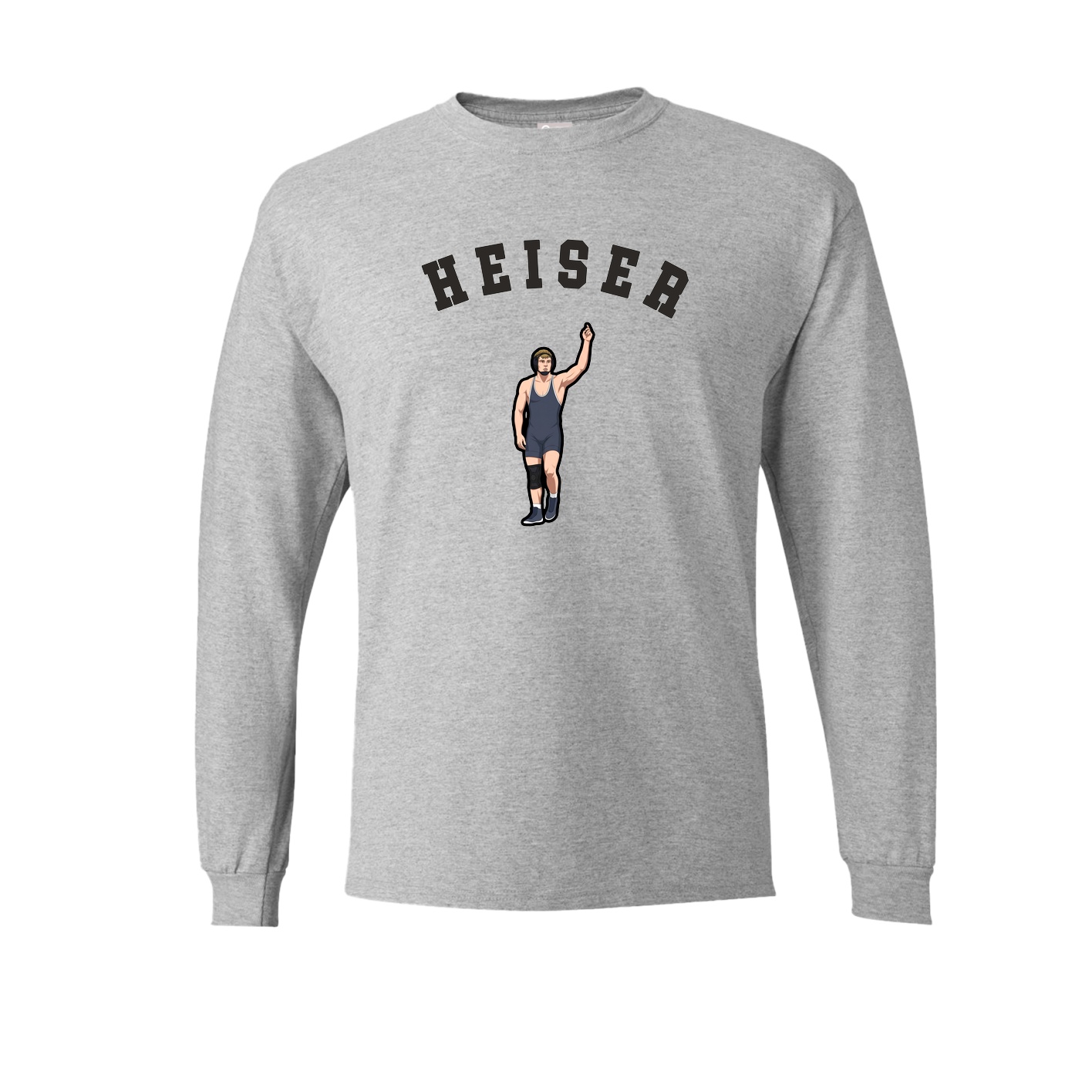 Long Sleeve Tee — Shirsey Arch in Grey