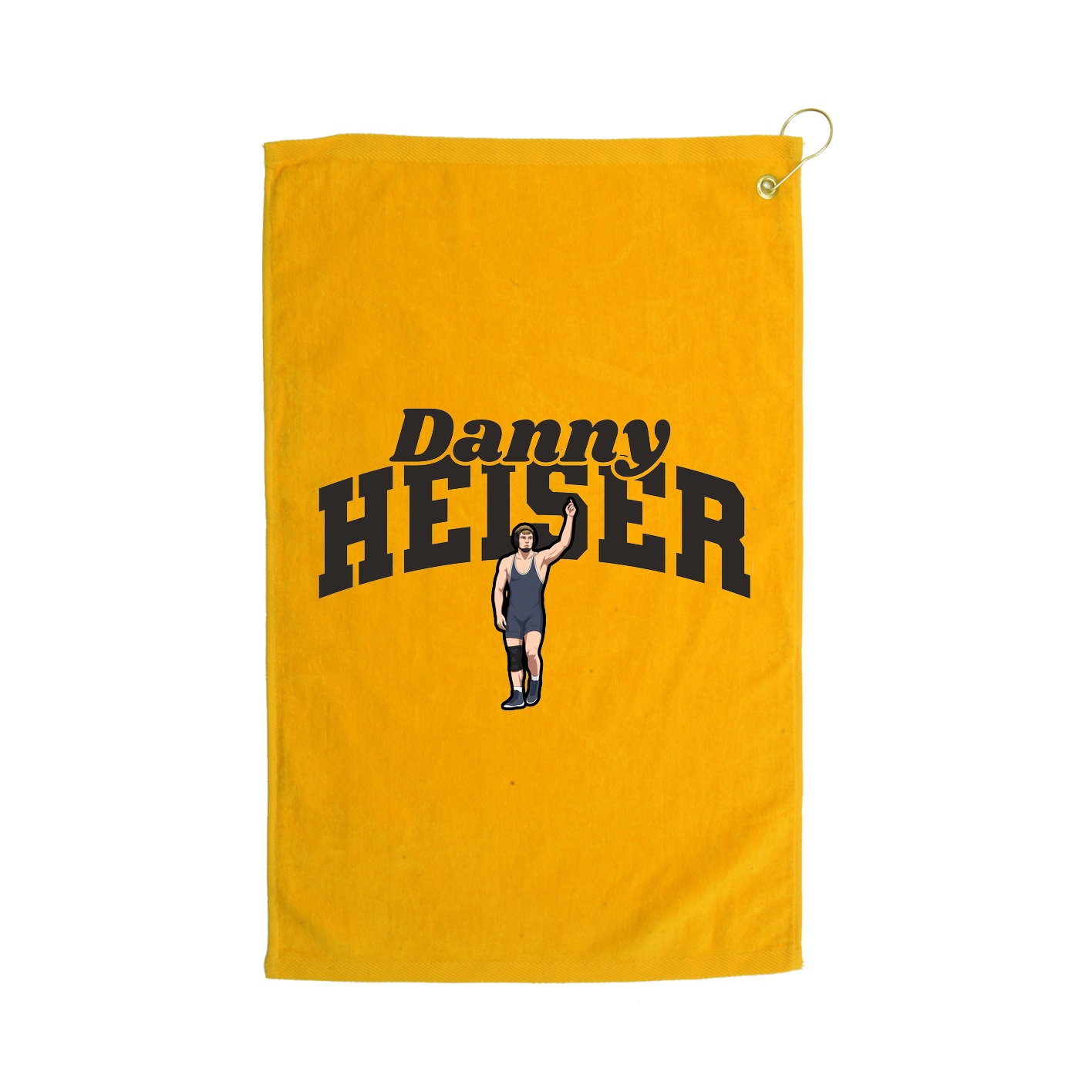 Golf Towel — Signature Arch in Gold