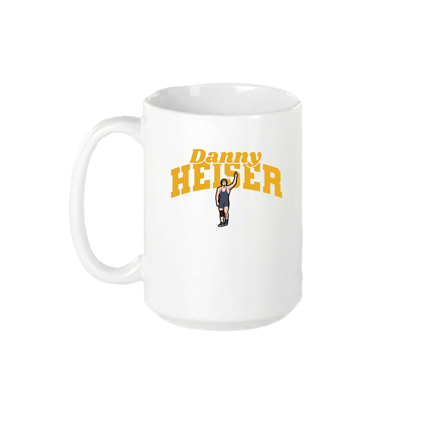 15oz Coffee Mug — Signature Arch in White