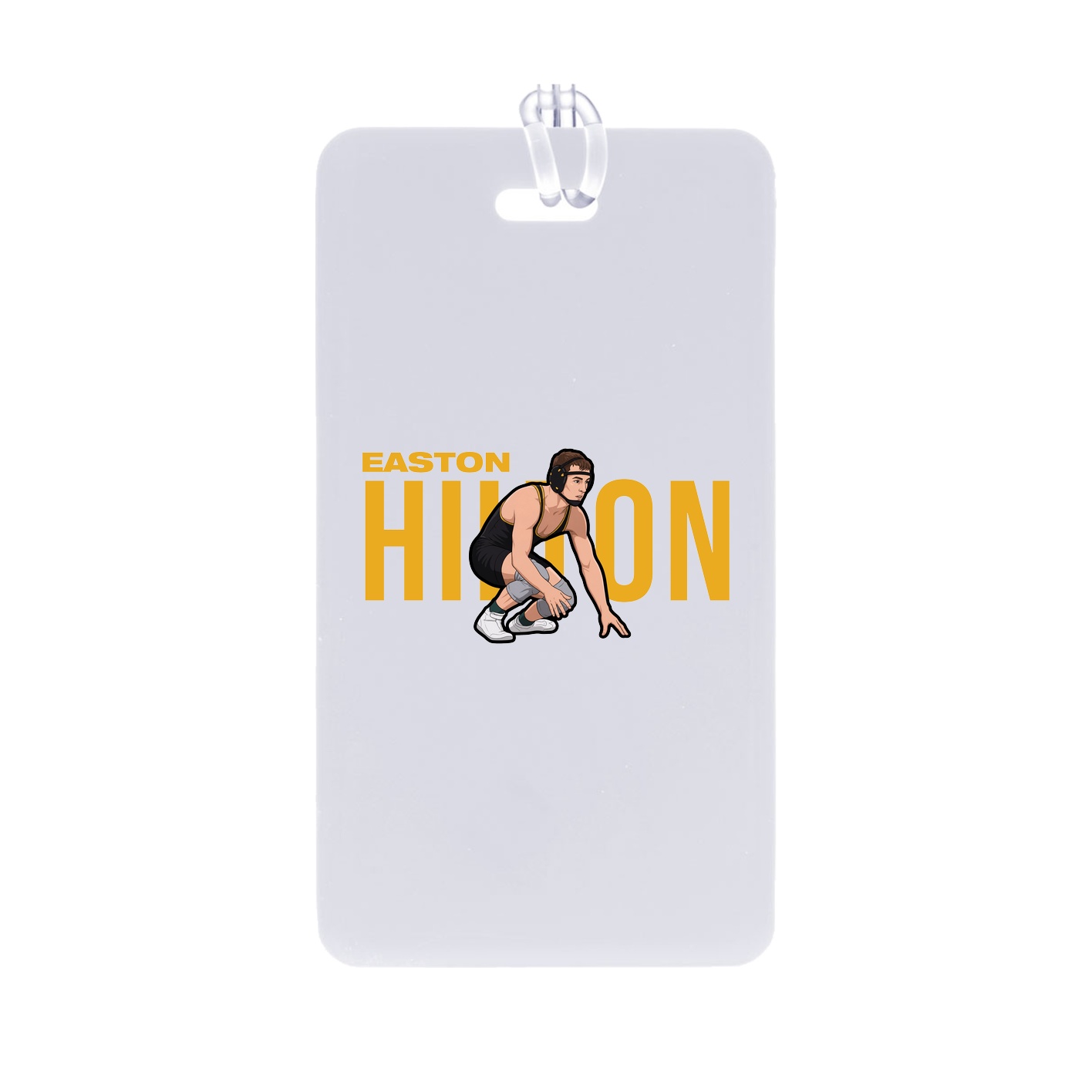 Bag Tag — Player Name in Classic