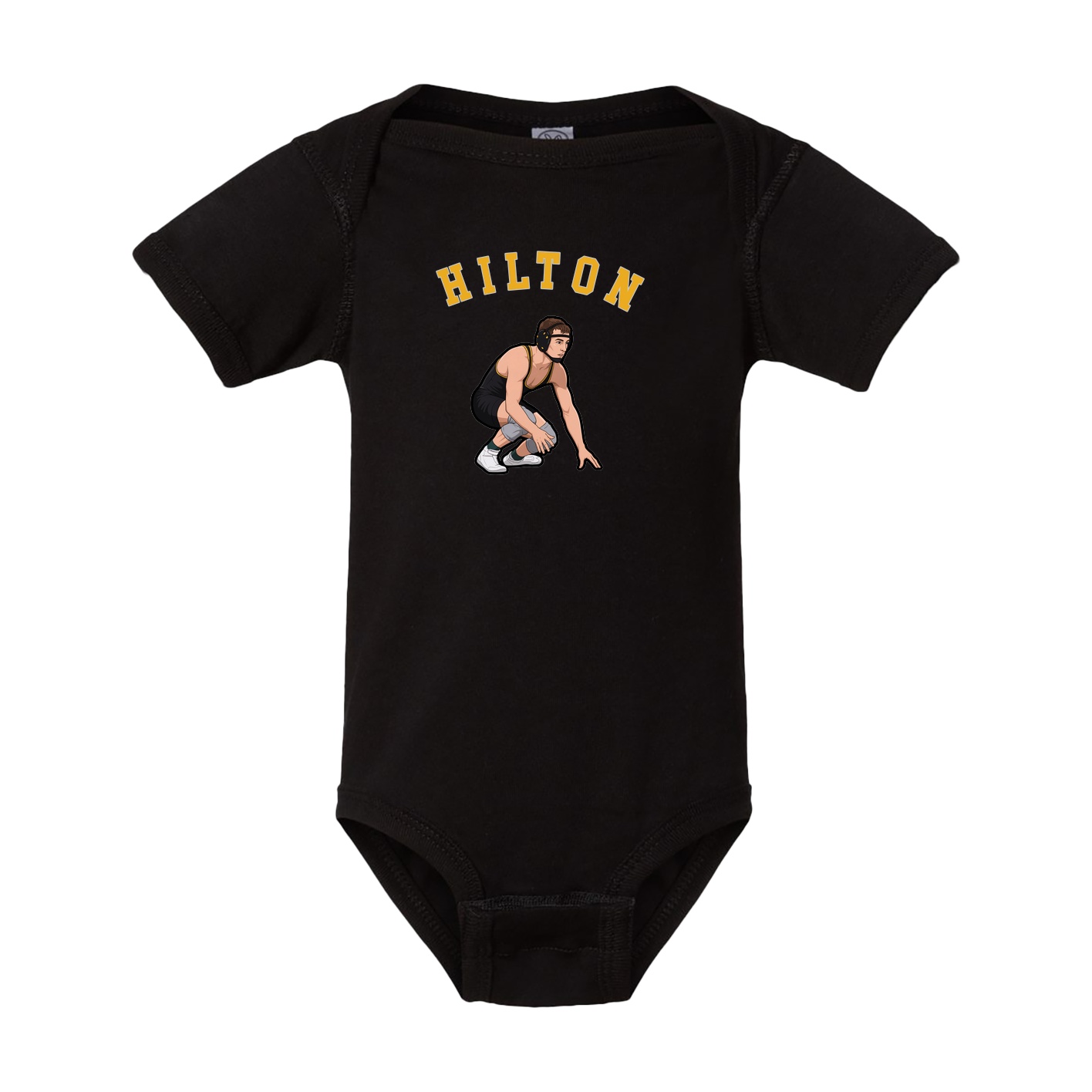 Baby Onesie — Shirsey Arch in Black