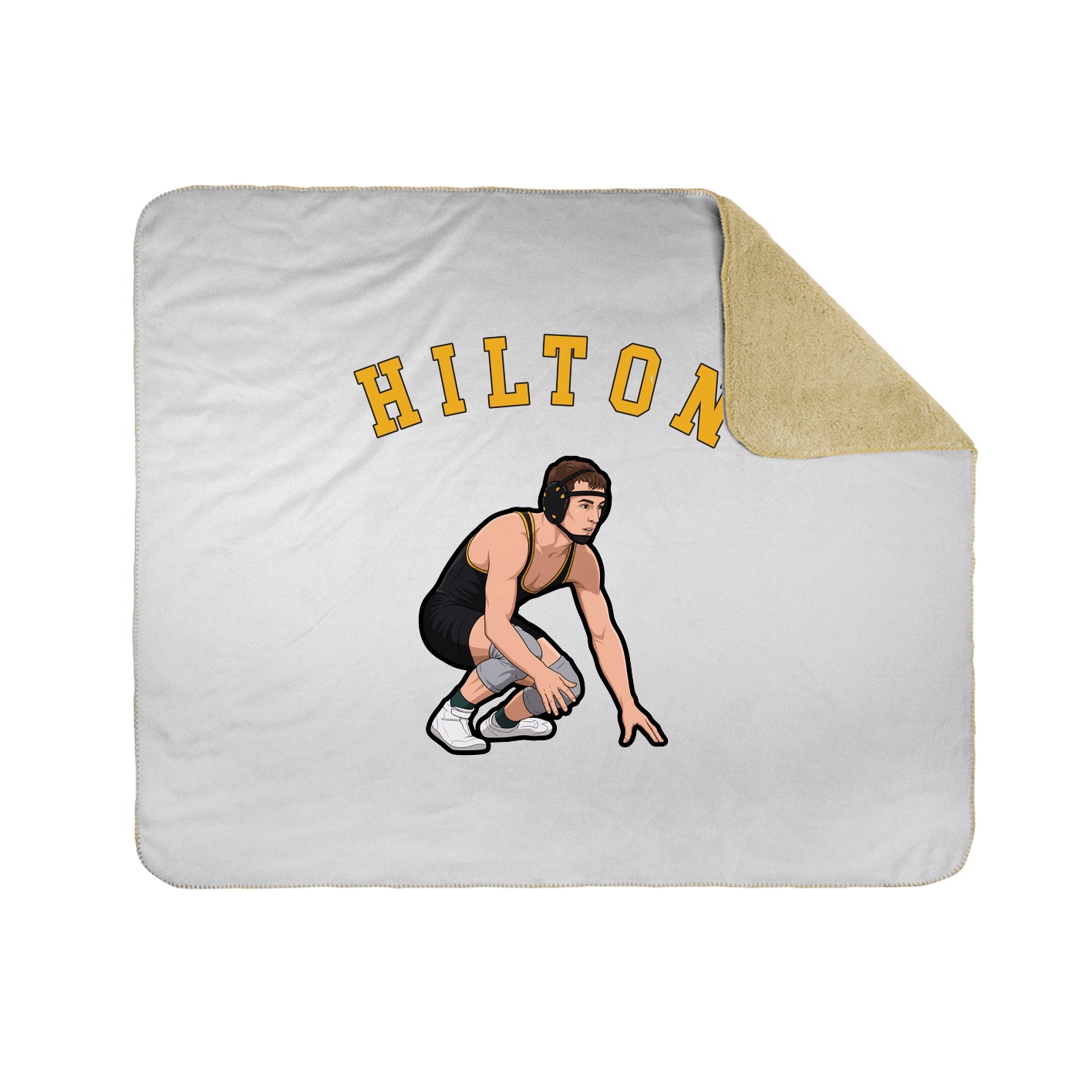 Throw Blanket — Shirsey Arch in White