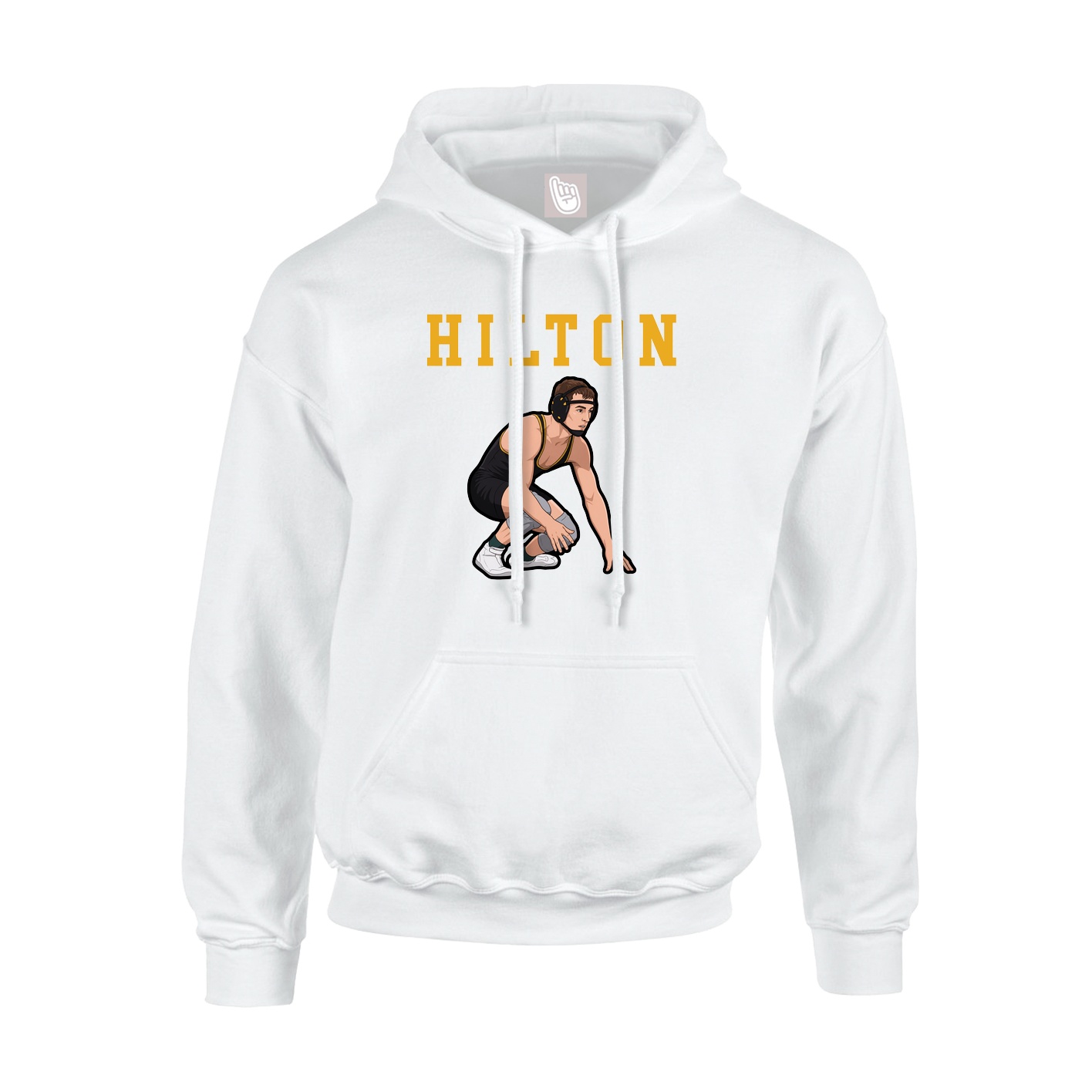 Youth Hoodie — Shirsey in White