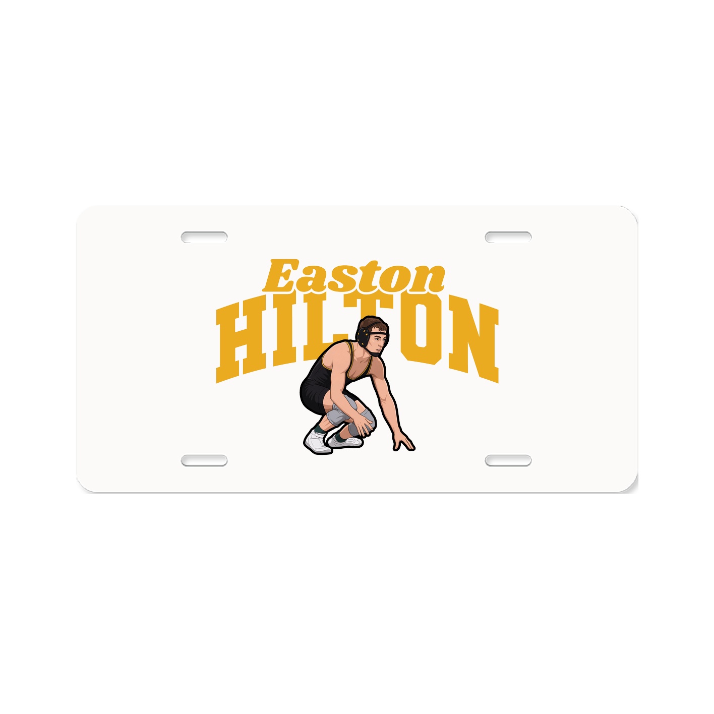 License Plate — Signature Arch in Classic