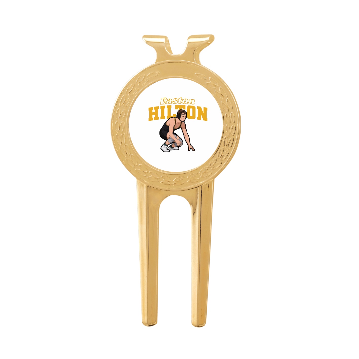 Divot Tool with Ball Marker — Name Arch in Classic