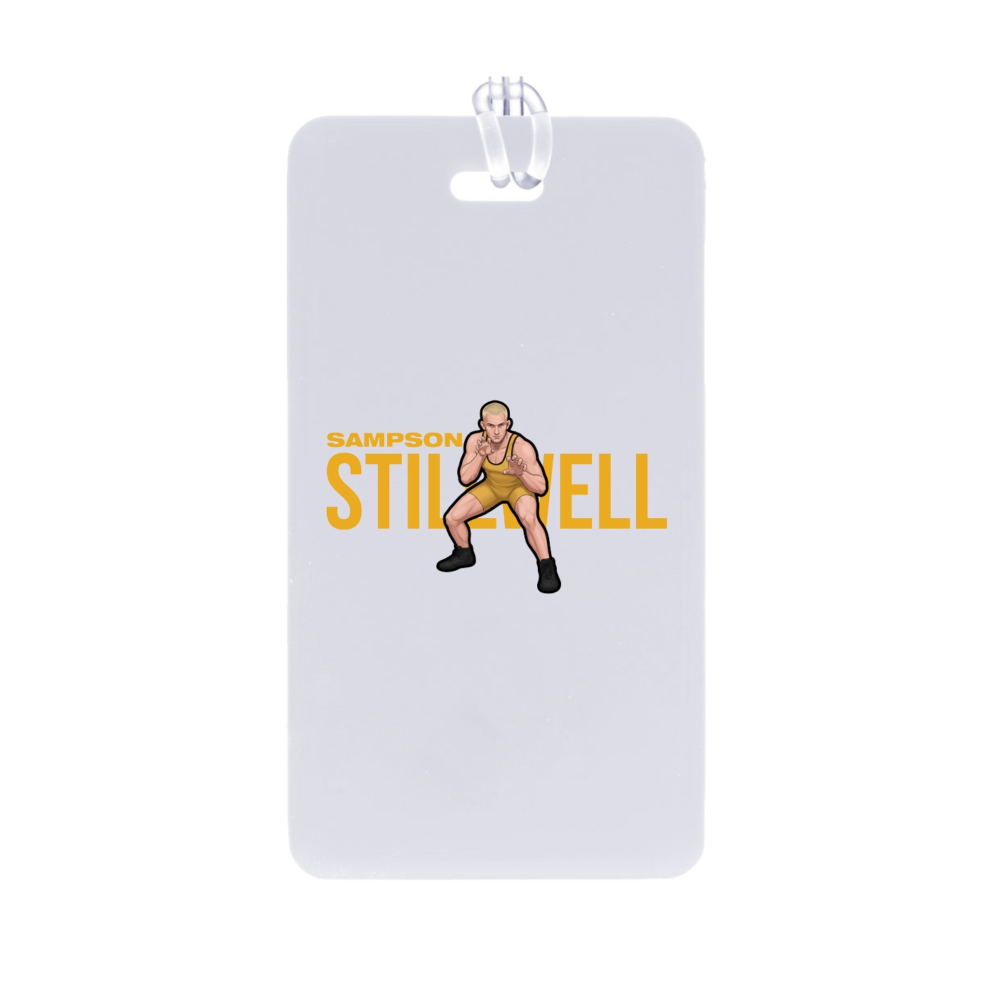 Bag Tag — Player Name in Classic