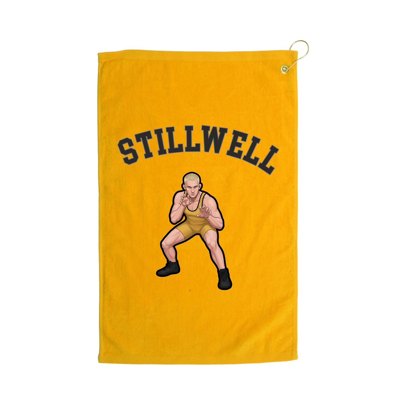 Golf Towel — Shirsey Arch in Gold