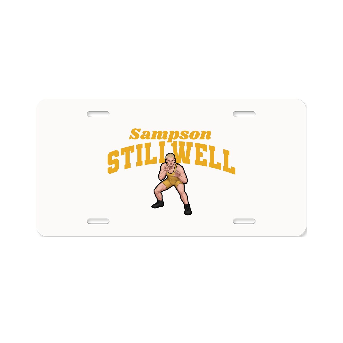 License Plate — Signature Arch in Classic