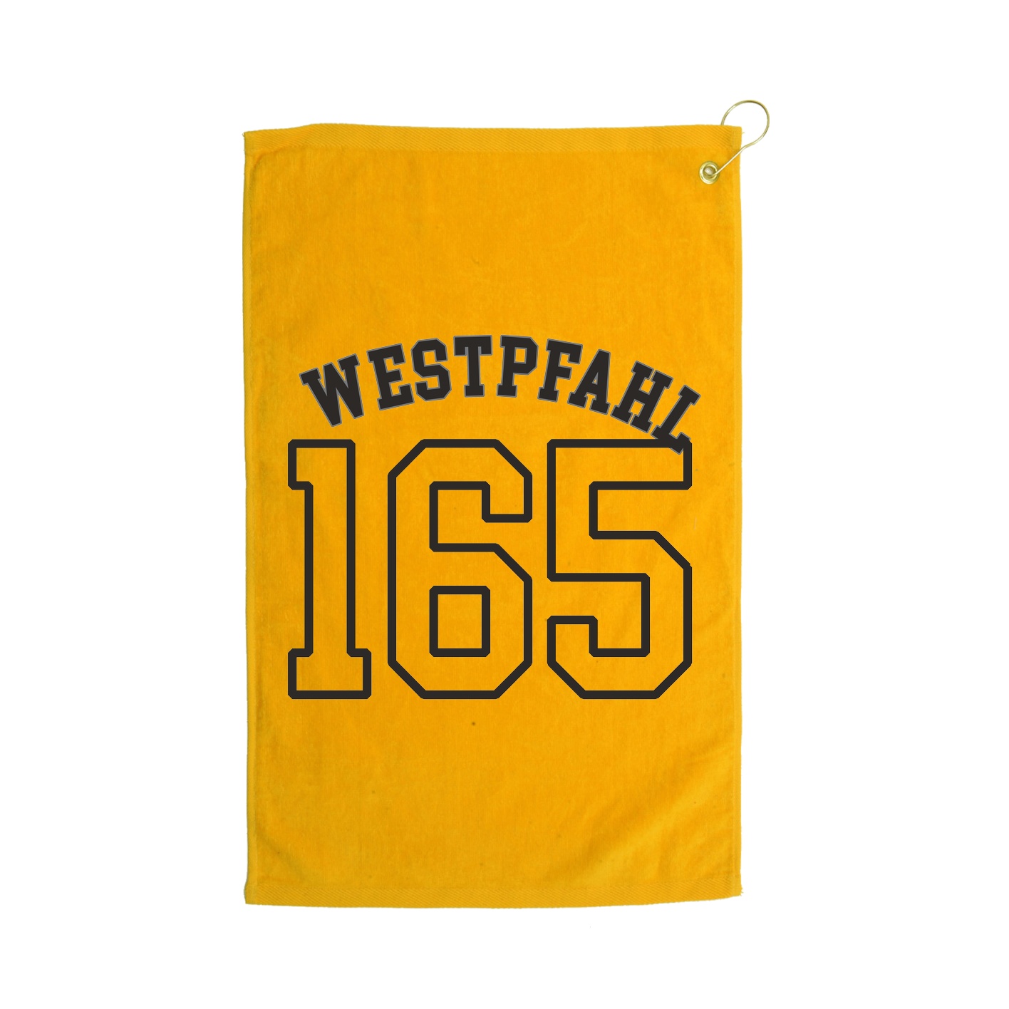 Golf Towel — Shirsey Arch in Gold