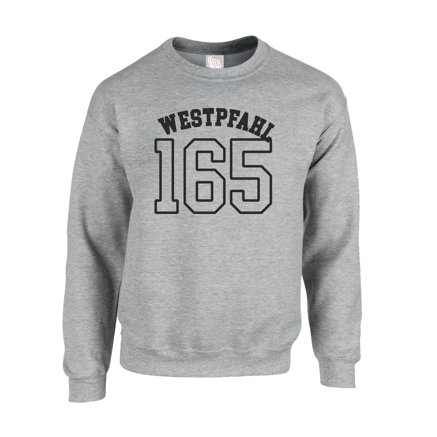Fleece Crew — Shirsey Arch in Grey