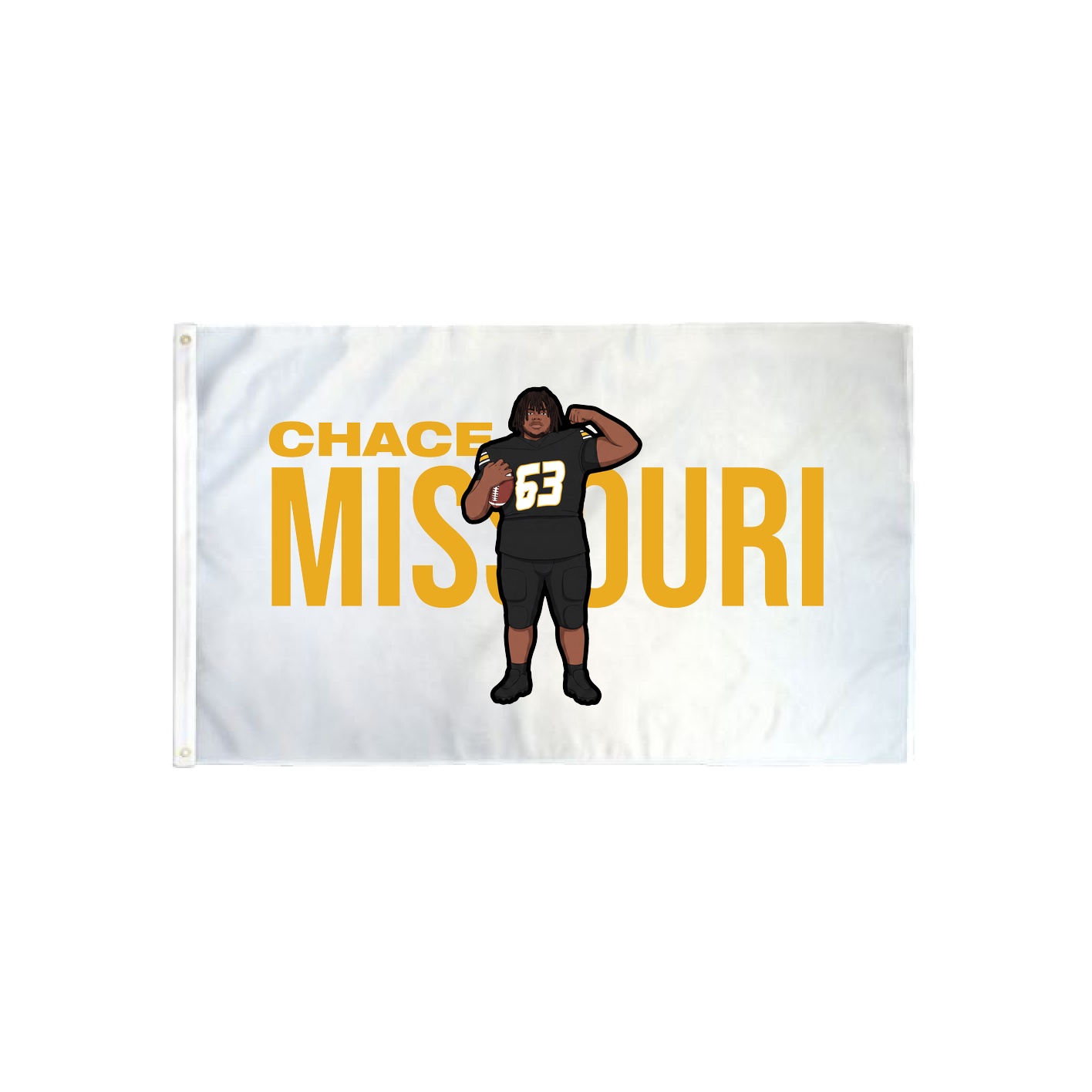 3x5 Flag — Player Name in Classic