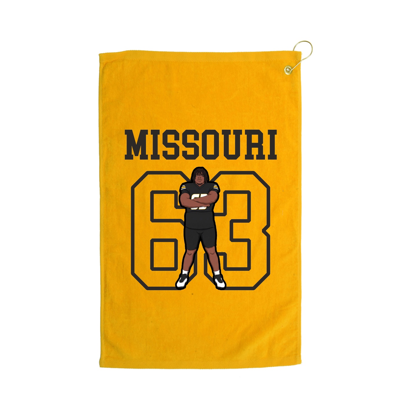 Golf Towel — Shirsey in Gold