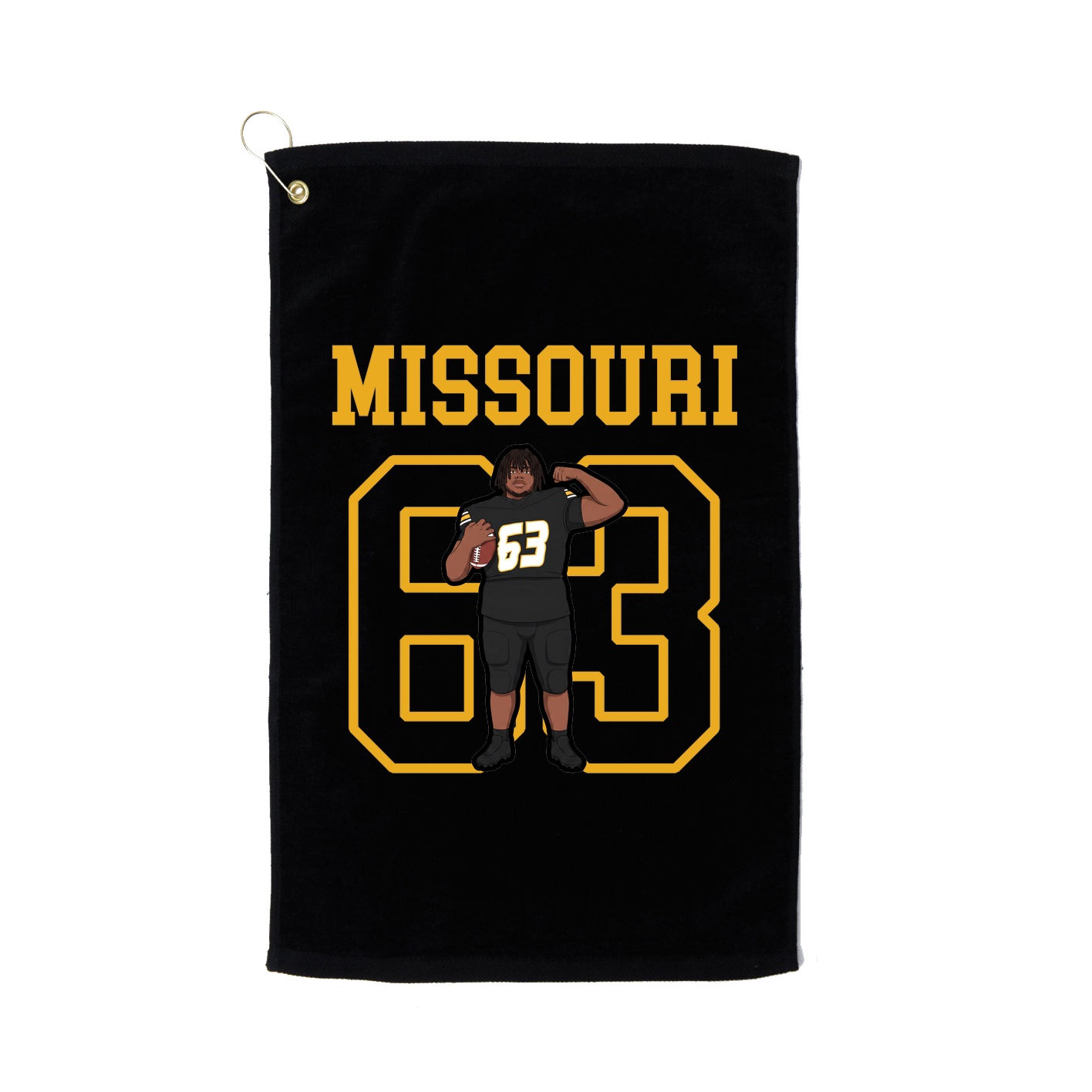 Golf Towel — Shirsey in Black