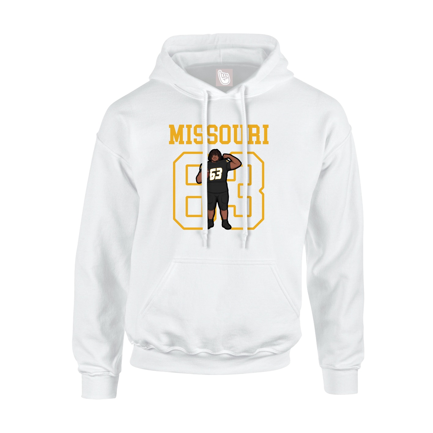 Youth Hoodie — Shirsey in White