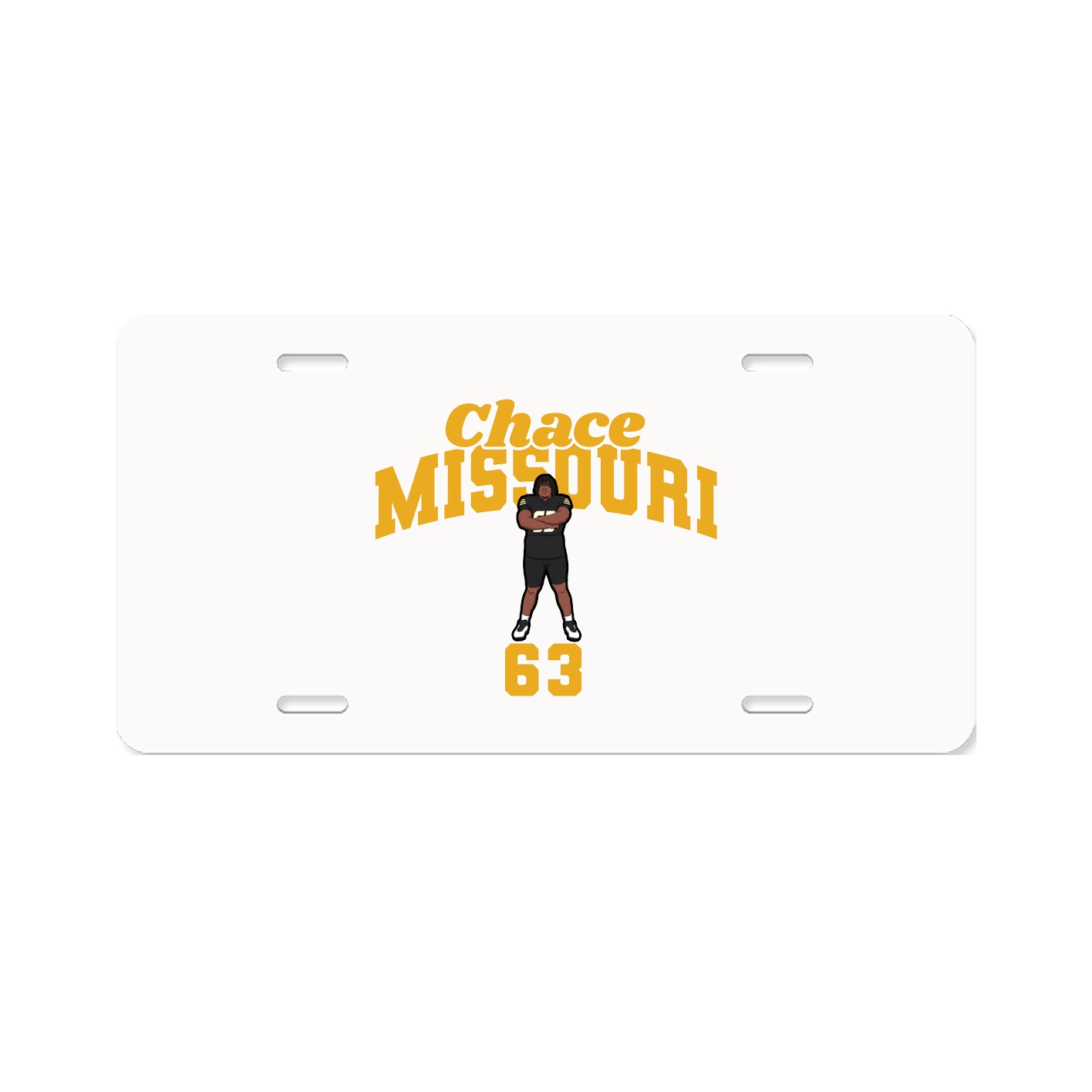 License Plate — Signature Arch in Classic