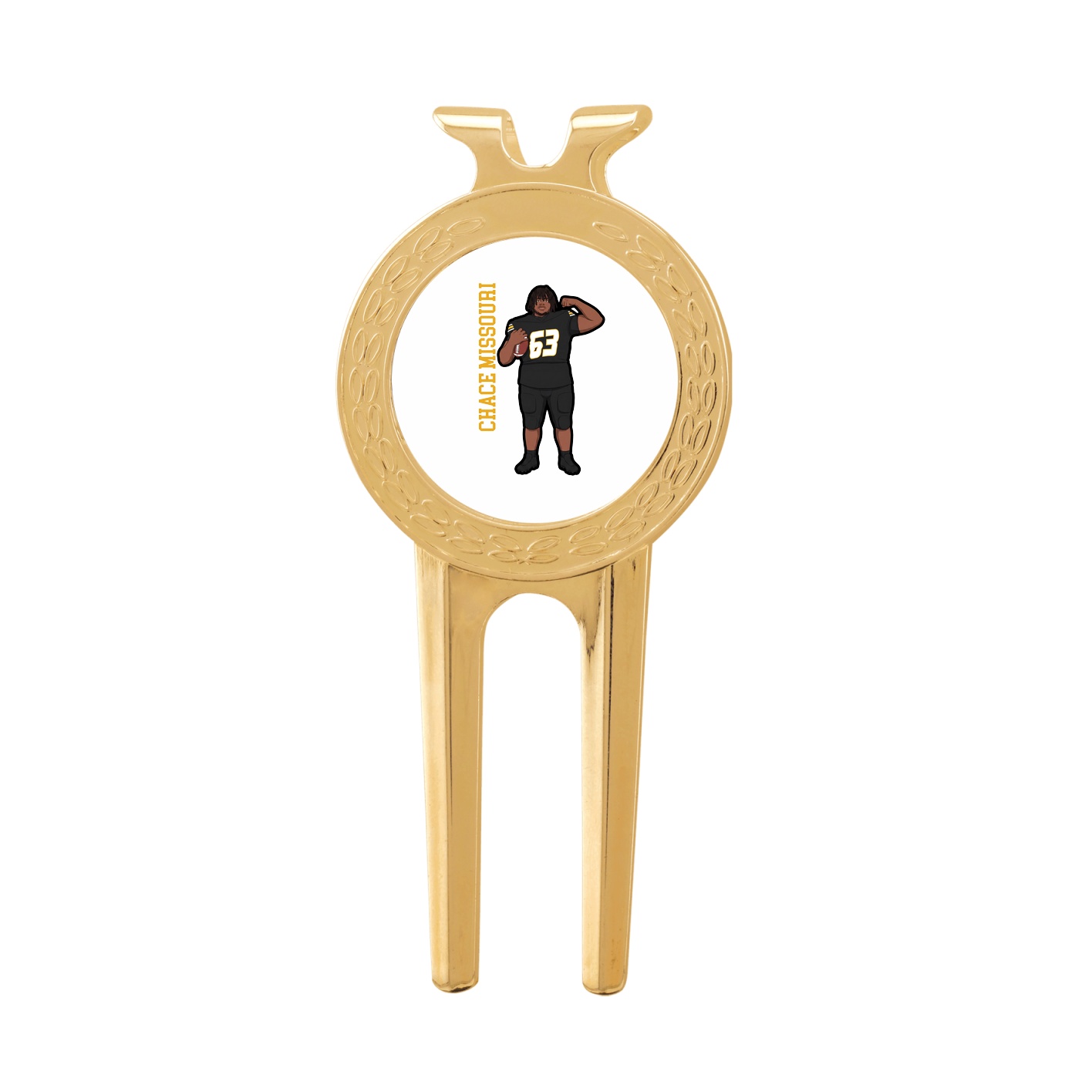Divot Tool with Ball Marker — Name Vertical in Classic
