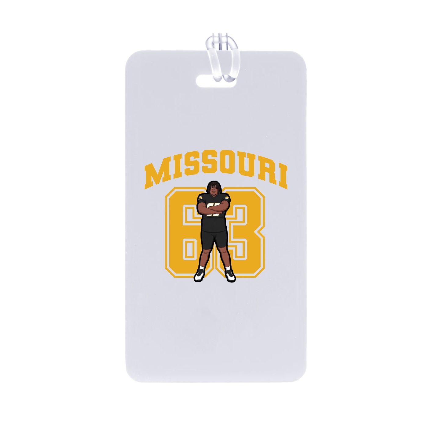 Bag Tag — Number in Classic