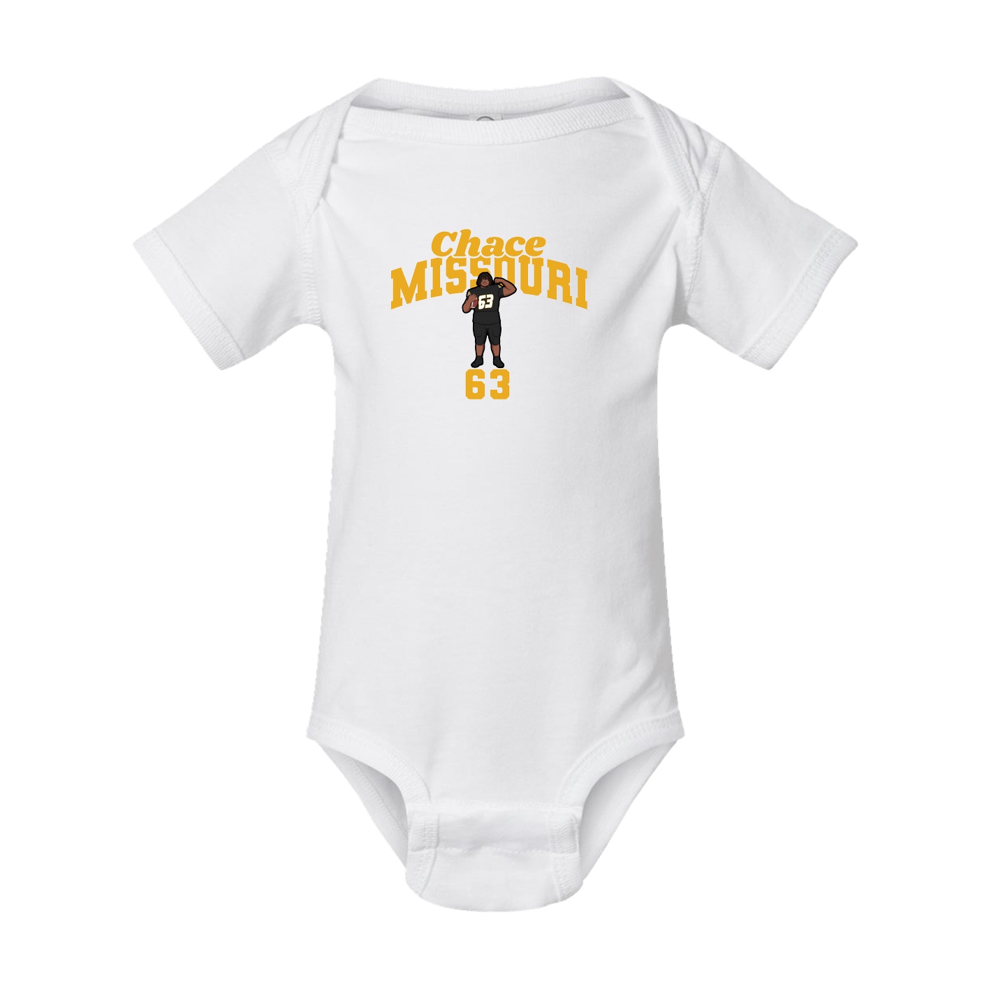 Baby Onesie — Signature Arch in White