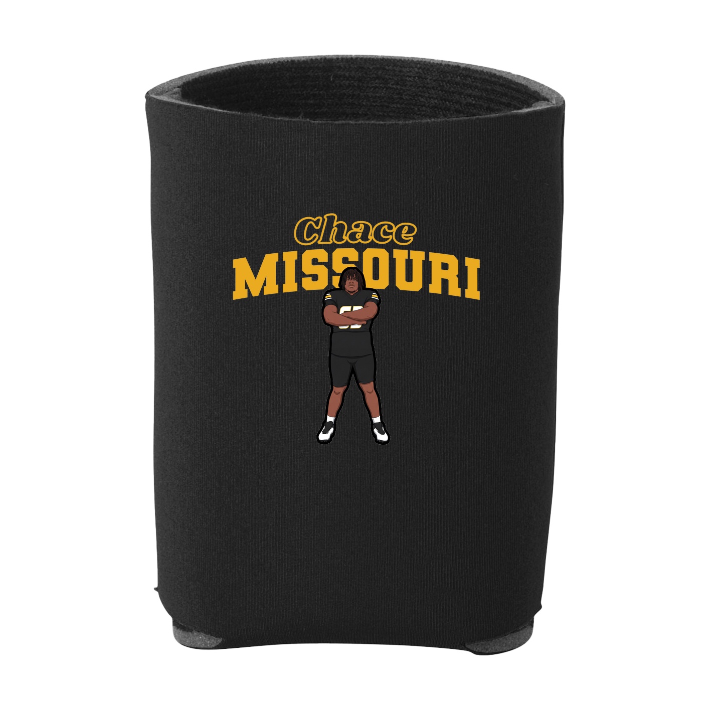 Can Holder — Name Arch in Black