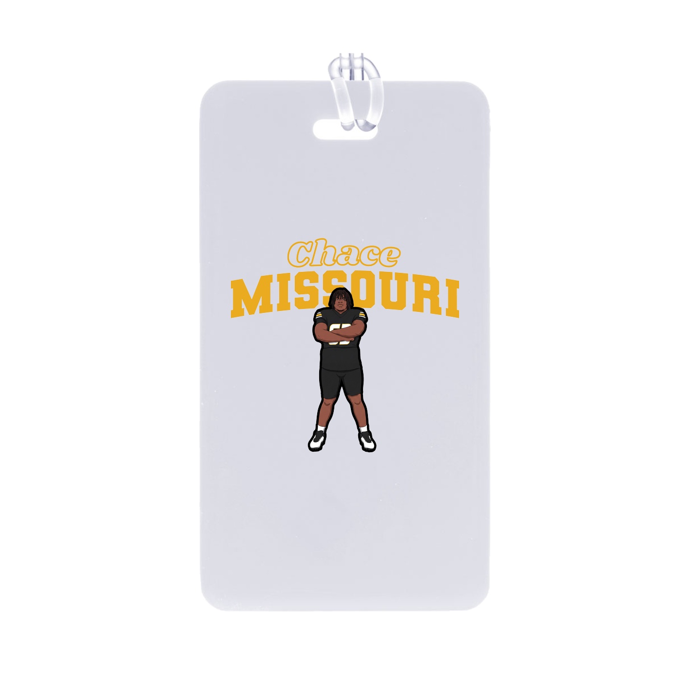 Bag Tag — Name Arch in Classic