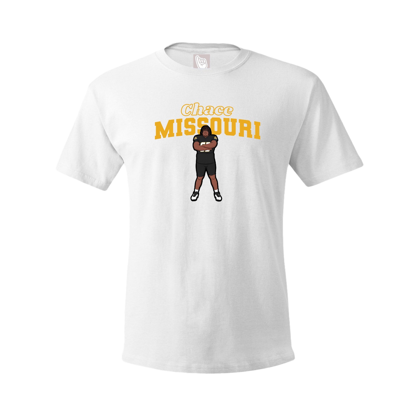 Tee — Name Arch in White
