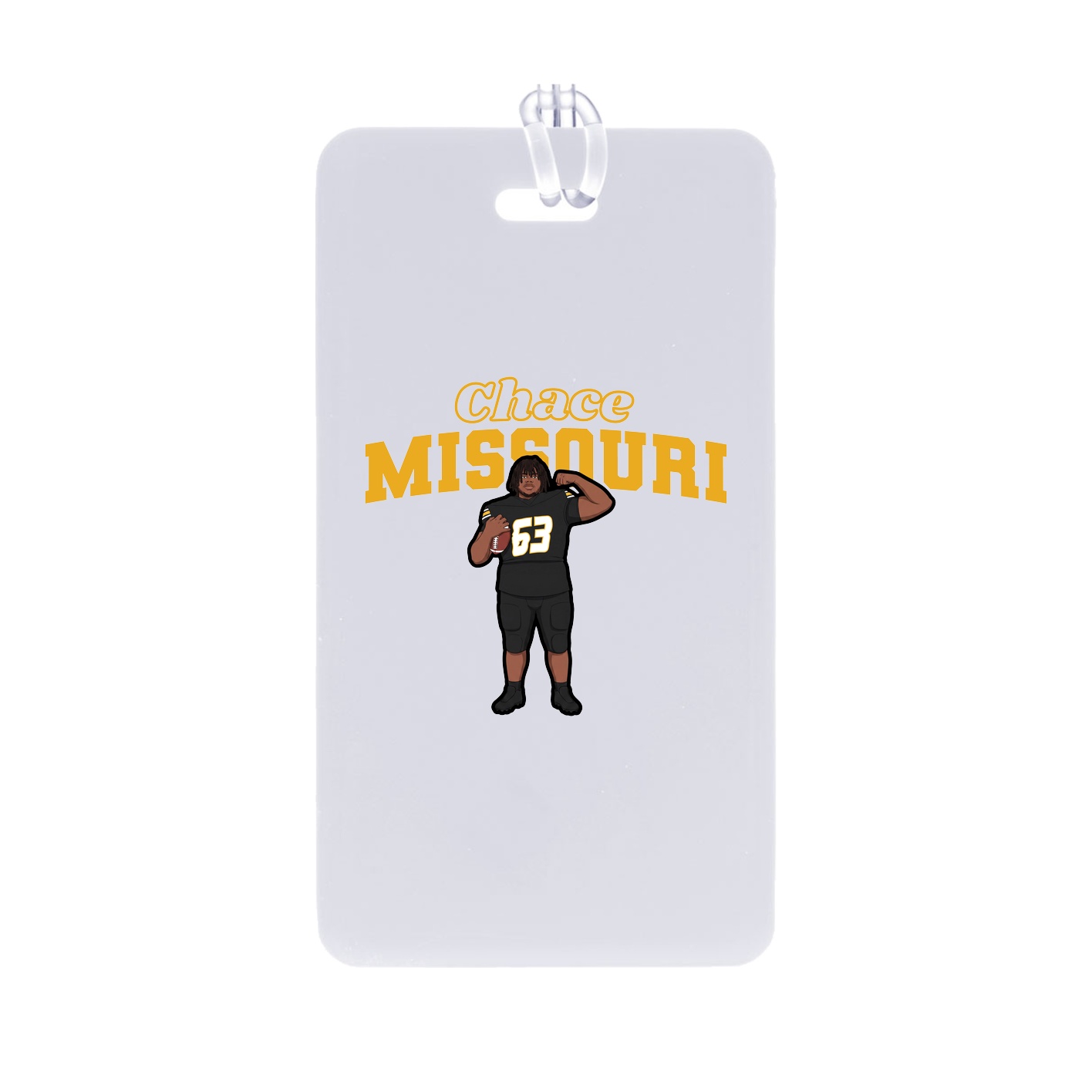 Bag Tag — Name Arch in Classic