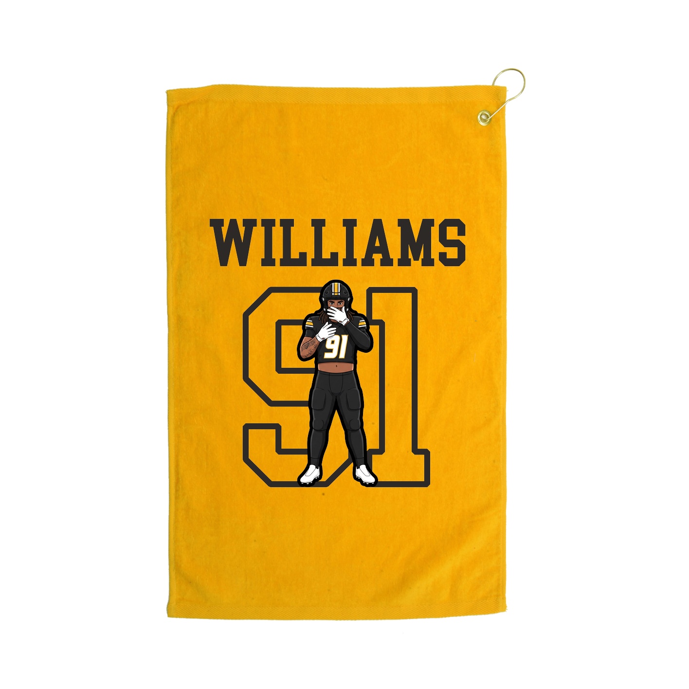 Golf Towel — Shirsey in Gold