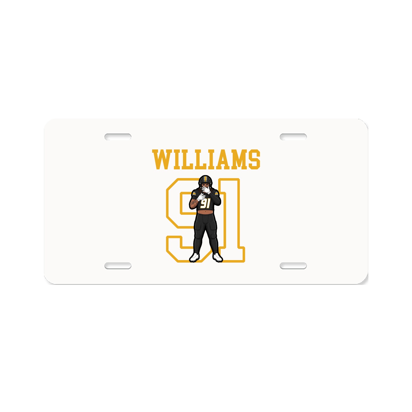 License Plate — Shirsey in Classic