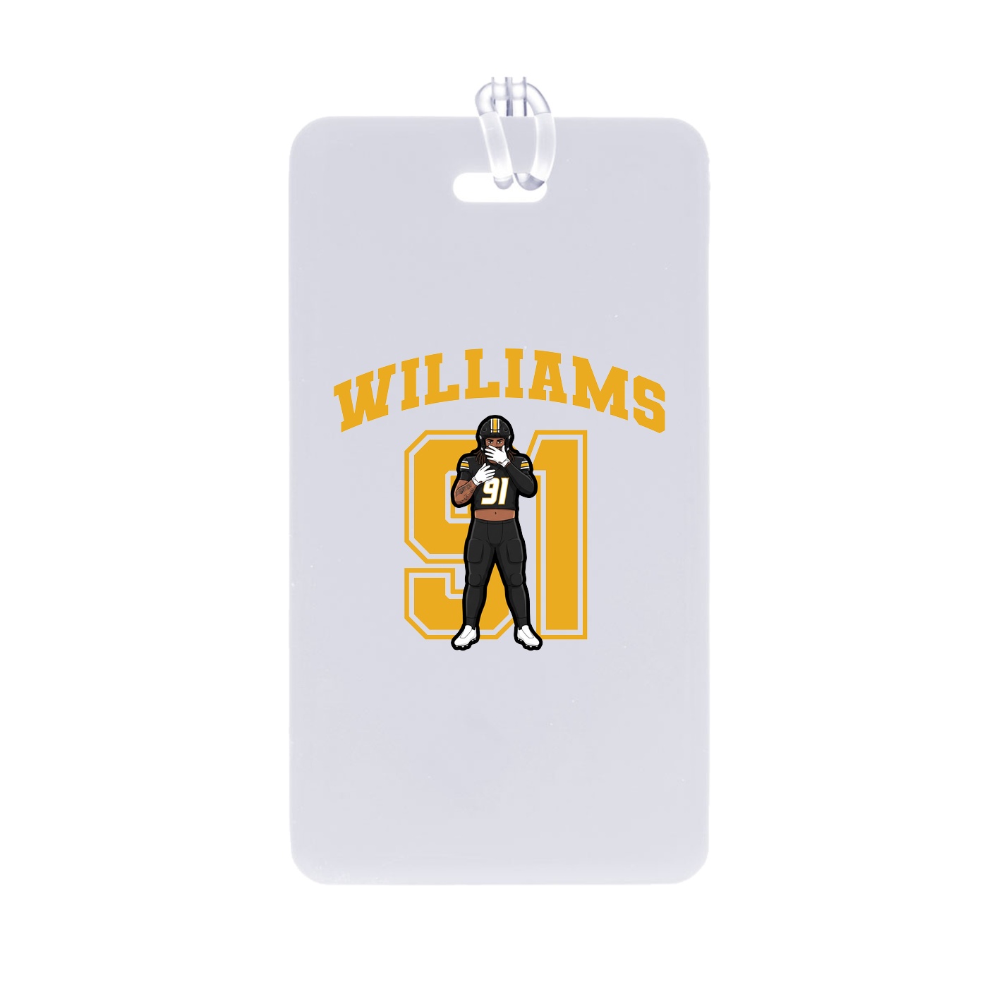 Bag Tag — Number in Classic