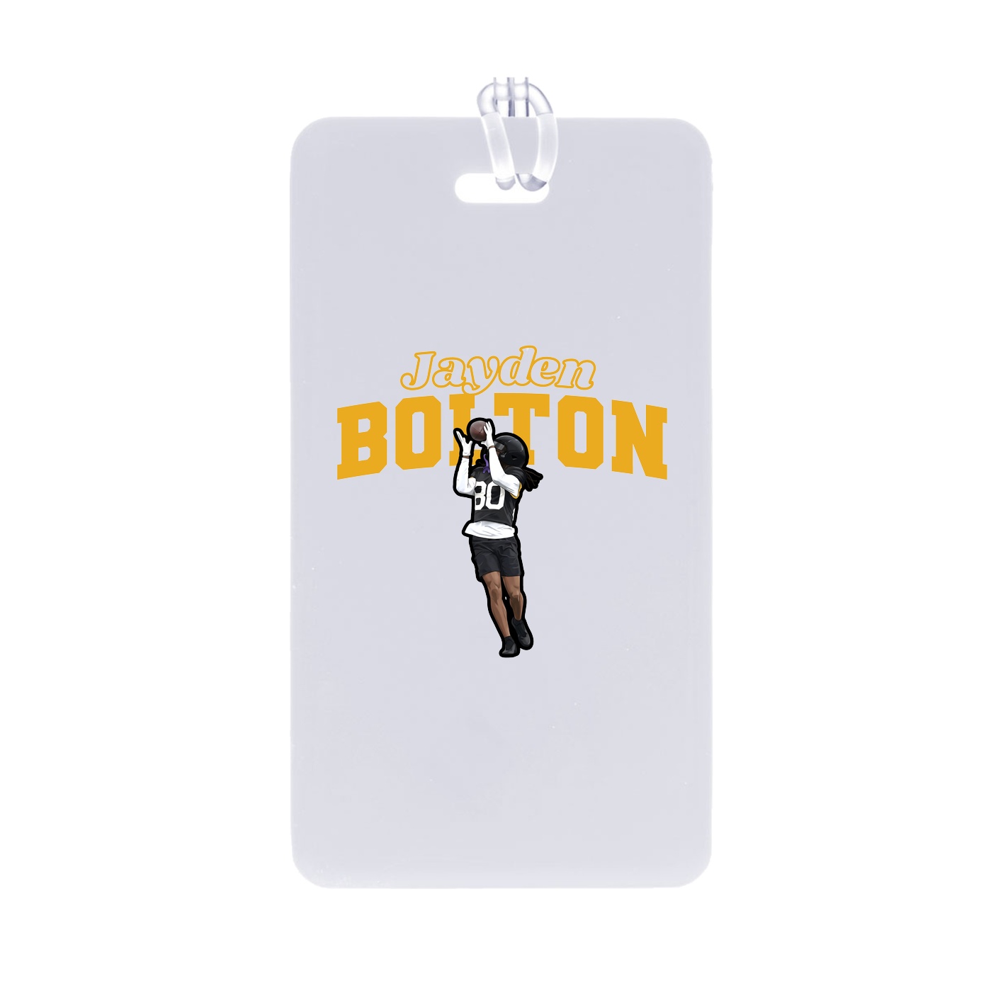Bag Tag — Name Arch in Classic