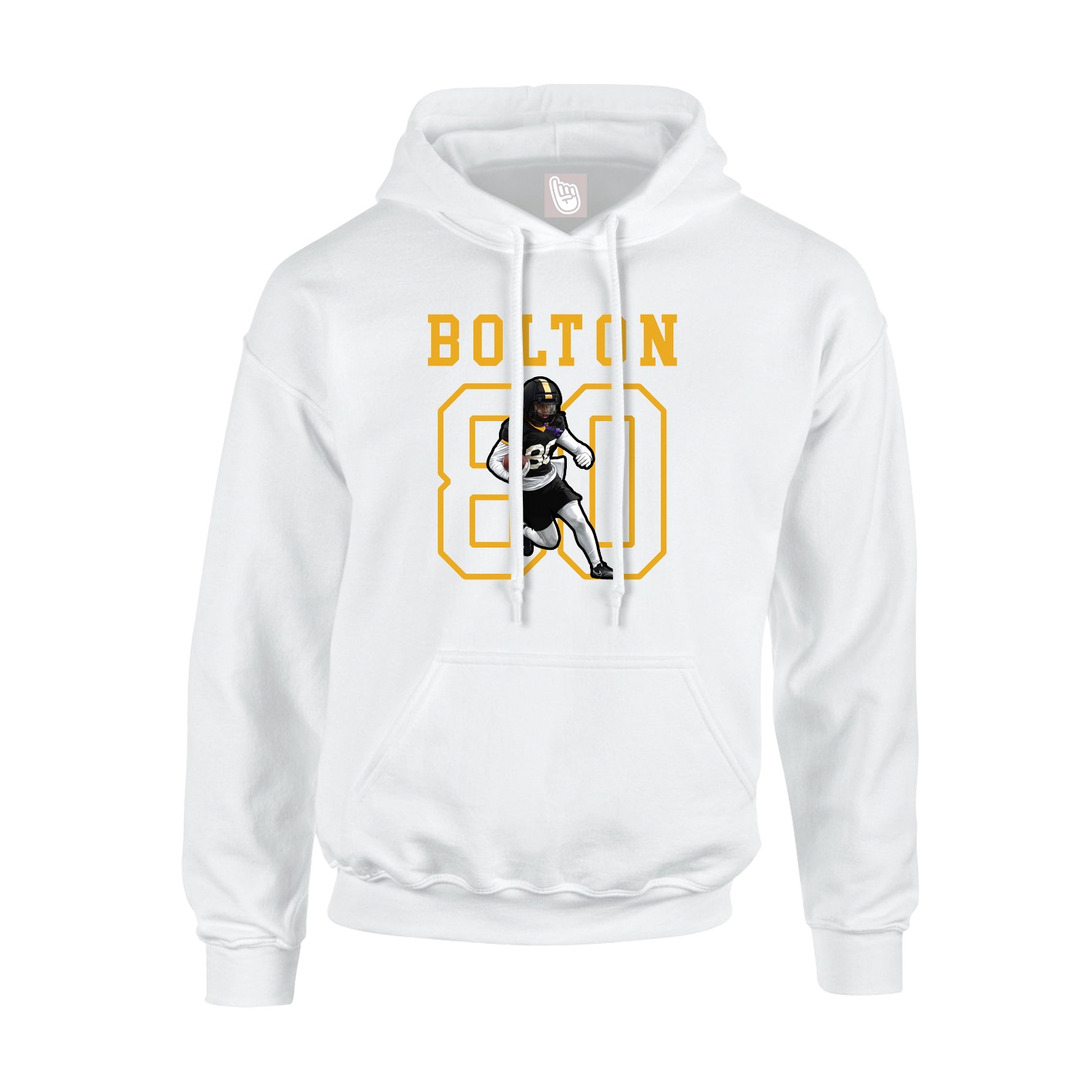 Youth Hoodie — Shirsey in White